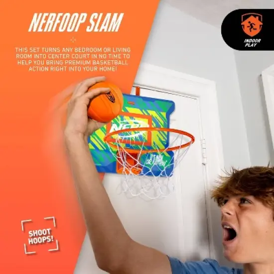 NERF Slam Toy Basketball Set - 2pc image {9}