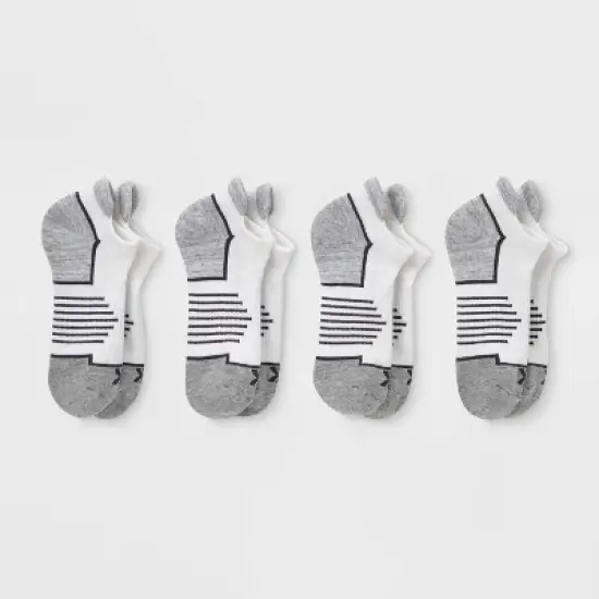 Women's Active Accents Cushioned 4pk No Show Tab Athletic Socks - All in Motion&trade; 4-10 image {5}