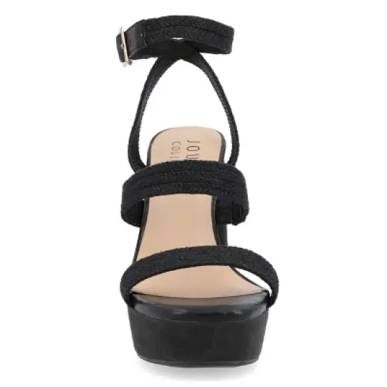 Journee Collection Womens Sienne Tru Comfort Foam High Heel Platform Sandals image {5}