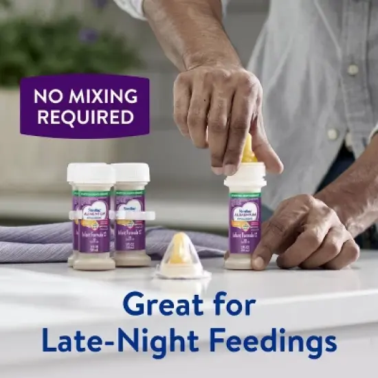 Similac Alimentum Ready to Feed Infant Formula Bottles - 2 fl oz Each/8ct image {3}