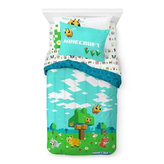 Twin Minecraft Beautiful Day Kids' Comforter image {3}