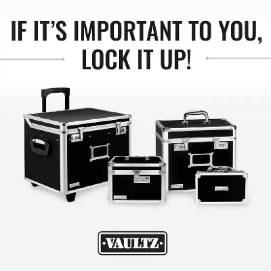 VAULTZ LOCKING MEDICINE BOX BLACK, 1 CT image {9}
