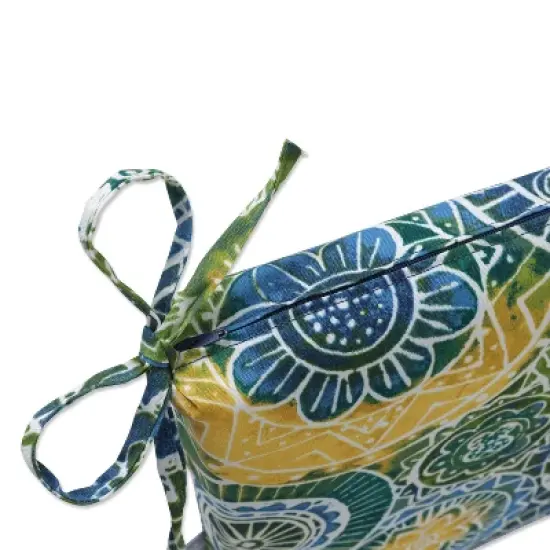 Outdoor Square Edge Seat Cushion - Omnia - Pillow Perfect image {2}