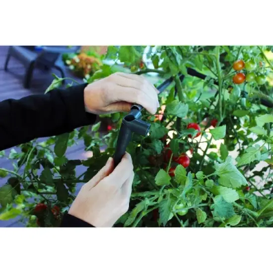 Emsco 59.25" XL Trellis Tower: Portable Vertical Garden, Swivel Casters, Tool-Free Setup, Polyethylene image {9}