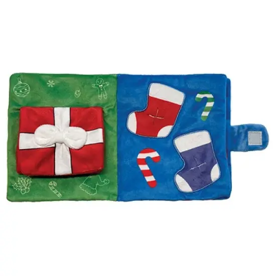fouFIT Hide 'n Seek Christmas Holiday Storybook Dog Toy image {2}