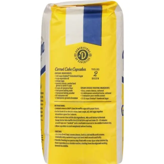 Domino Premium Pure Cane Granulated Sugar 4 lb image {3}