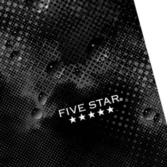 Five Star Active Subject Notebook 80ct Black image {5}