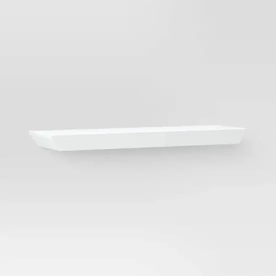 Wedge Shelf with Rod Bracket White - Threshold&trade; image {3}