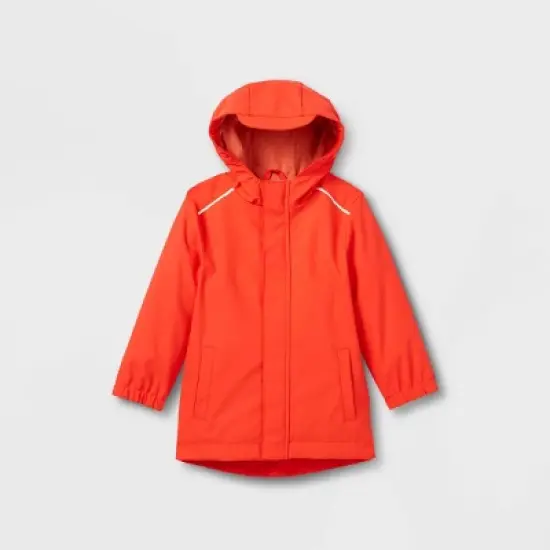 Toddler Long Sleeve Rain Coat - Cat & Jack&trade; Red  image {3}