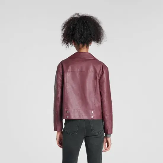 Women's Faux Leather Biker Jacket - Wild Fable&trade; image {1}
