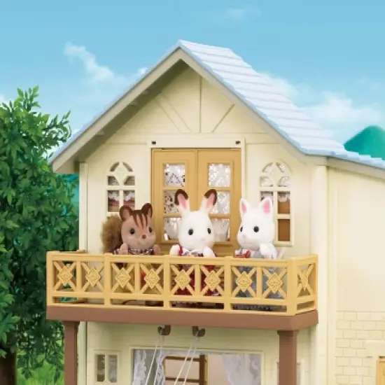 Calico Critters Hillcrest Home Gift Set, Dollhouse Playset with Figures, Furniture and Accessories image {3}