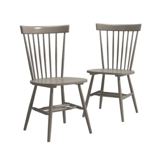 2pk New Grange Spindle Back Accent Chairs - Sauder image {5}