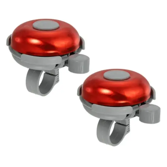 Unique Bargains Mountain Road Bicycle Accessories Loud Clear Sound Rotation Classic Bike Bells 2 Pcs image {6}