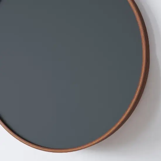 Emma and Oliver Round Wall Mounted Magnetic Chalkboards with Eraser and Chalk image {4}