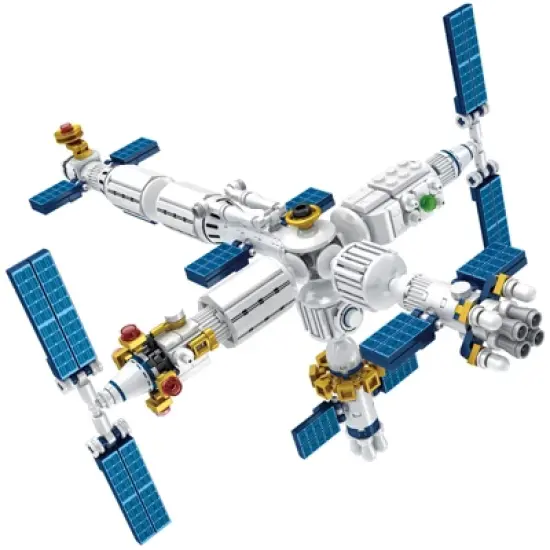 Contixo BK07 Aerospace Series Space Station Building Block Set - 573 PCS image {1}