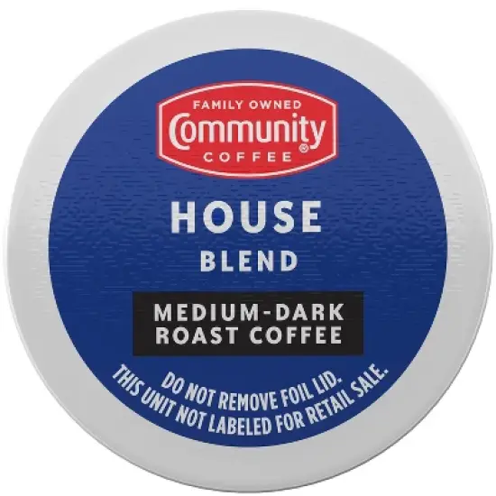 Community Coffee House Blend Medium Roast Coffee - Single Serve Pods - 24ct image {2}