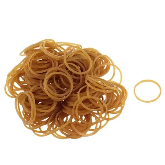 Unique Bargains Elastic Stretchable Rubber Bands for Bank Paper Bills 270 Pcs image {6}