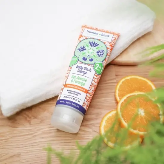 Human+Kind Body Wash - Hydrating Body Wash - Orange - 8.45 oz image {2}