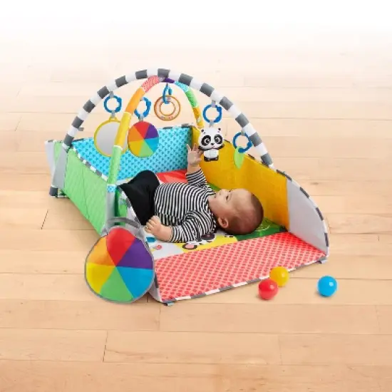 Baby Einstein Patch's 5-in-1 Activity Play Gym & Ball Pit -  Color Playspace image {1}