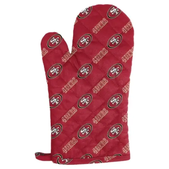 NFL San Francisco 49ers Apron, Mitt, Hat Grill Tool Set - 3pc image {2}