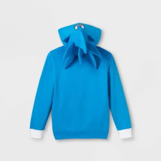 Boys' Sonic the Hedgehog Zip-Up Hoodie - Blue image {1}