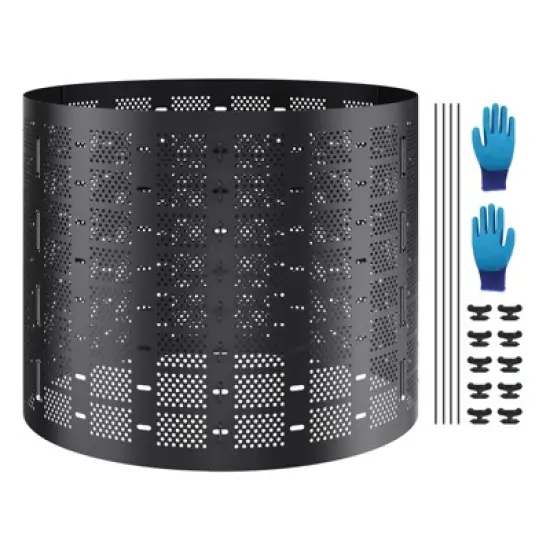 VEVOR Compost Bin 220 Gallon, Outdoor Expandable Composter, Easy to Setup & Large Capacity Composting Bin, Fast Creation of Fertile Soil image {8}