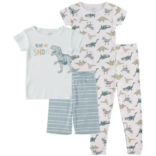 Cutie Pie Gender Neutral Toddler and Infant Pajama Sleeper Matching Set image {4}