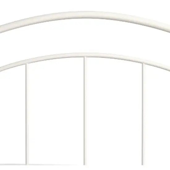 Twin Julien Metal Headboard or Footboard White - Hillsdale Furniture image {3}