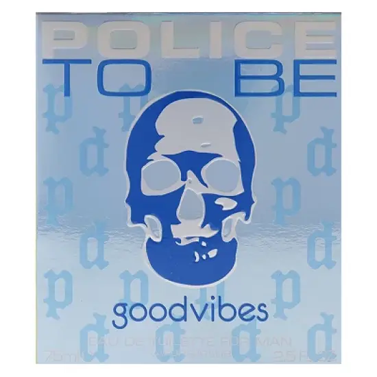 Police To Be Good Vibes Men's Cologne EDT Spray - 2.5oz image {2}