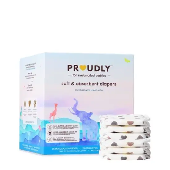 PROUDLY COMPANY Soft & Absorbent Diapers image {2}