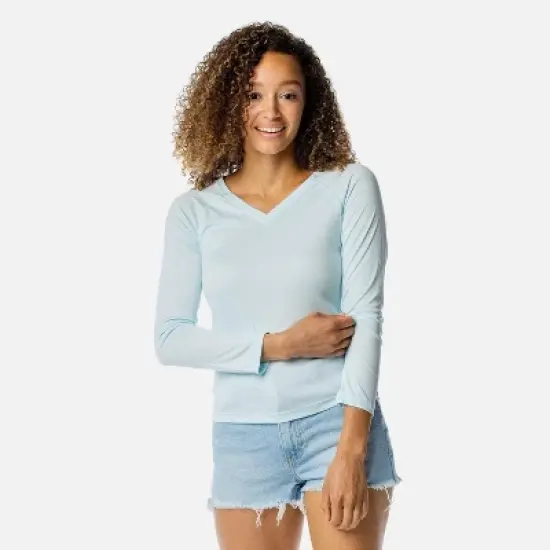 Vapor Apparel Women's Solar V-Neck Long Sleeve image {5}
