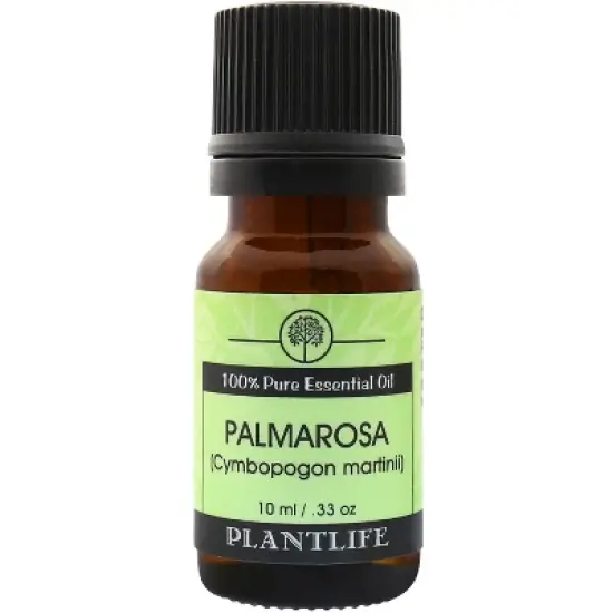 Plantlife Palmarosa Aromatherapy Essential Oil &ndash; 100% Pure, Therapeutic Grade, No Additives or Fillers, Made in California, 10 ml image {2}