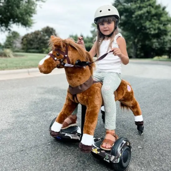 Power Pony Riding Toy - Champ Zume V2: Steel Ride-On Animal, Ages 4+, 200lb Capacity image {3}