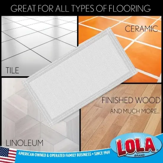 Lola Products Wet Jet Refills, Compatible w/ Swiffer Wet Jet Mop, Floor Pads - Hardwood, Linoleum, Laminate, Marble & Vinyl - 144 Disposable Pads image {4}