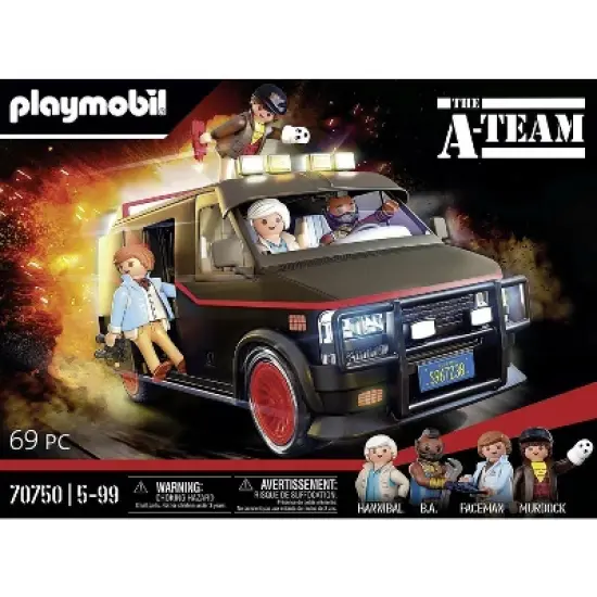 Playmobil A-Team Van image {1}
