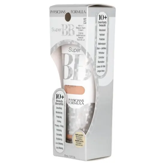 Physicians Formula Super BB, All-in-1 Beauty Balm Cream, 6207 Light Clair, 1.2 fl oz (35 ml) image {4}