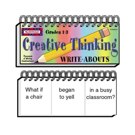 McDonald Publishing Write-Abouts, Grades 1-3, Creative Thinking image {1}