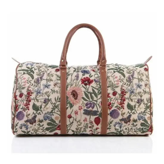 Signare USA Morning Garden Floral Big Holdall/Duffel Bag image {6}