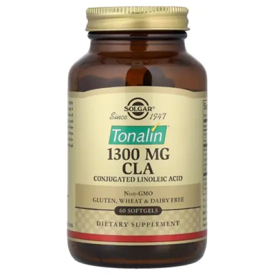 Solgar Tonalin&reg; CLA, 1,300 mg, 60 Softgels image {4}