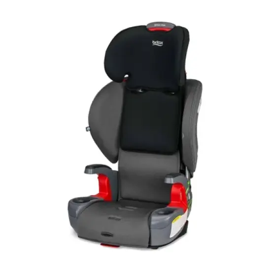 Britax Grow with You Harness SafeWash Booster Car Seat - Mod Black image {4}