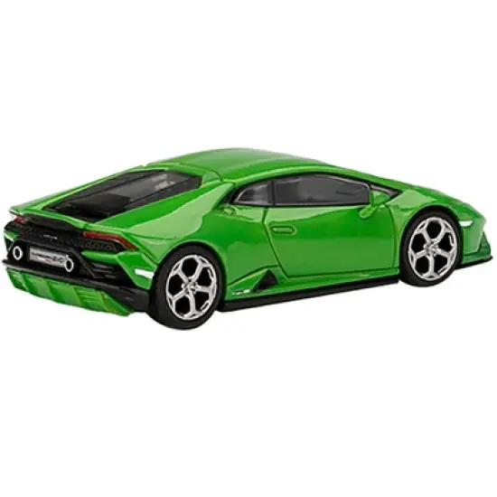 Lamborghini Huracan EVO Verde Mantis Green Metallic Limited Edition to 4200 pcs 1/64 Diecast Model Car by True Scale Miniatures image {2}