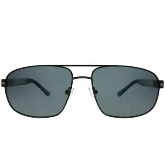 Chesterfield CH 05/S 003 Unisex Aviator Polarized Sunglasses Matte Black 61mm image {1}
