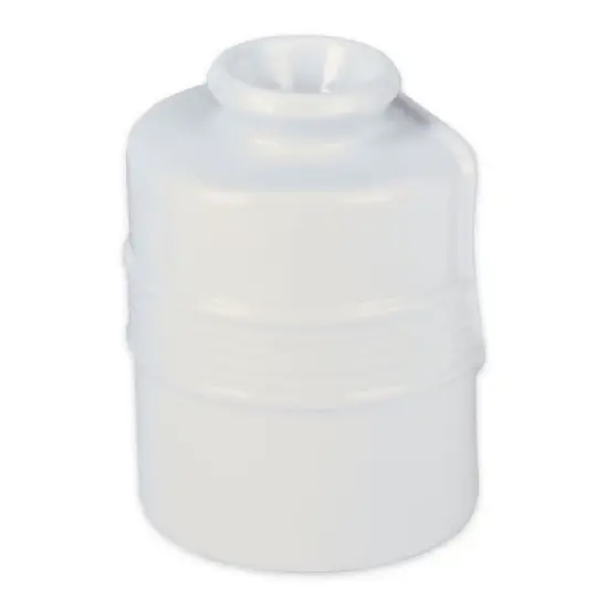 Rsvp White Stoneware Salt Pig image {2}