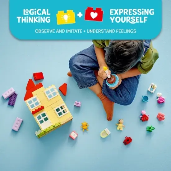 LEGO DUPLO Peppa Pig Birthday House 10433 image {1}