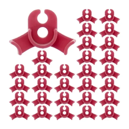 Unique Bargains Plastic Durable Adjustable Lightweight Plant Clips image {6}