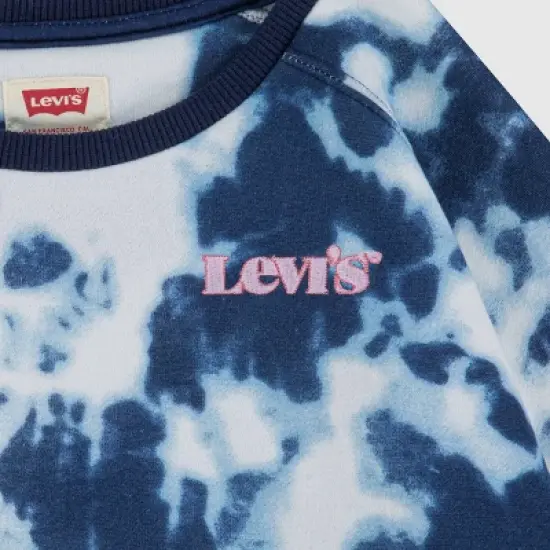 Levi's&reg; Girls' Tie-Dye Sweatshirt image {2}