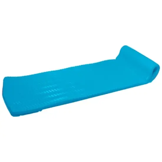 Northlight 74" Icy Blue Floating Foam Swimming Pool Mattress Lounger with Head Rest image {1}