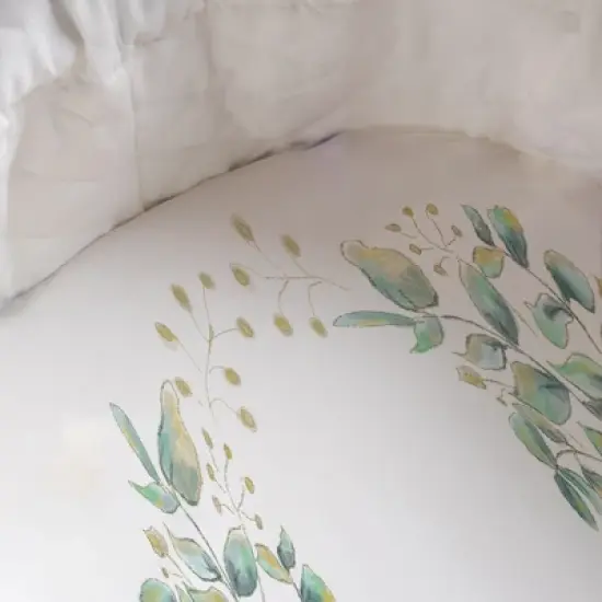 JumpOff Jo Hypoallergenic Fitted Bassinet Sheet for Baby Boys & Girls - Rectangular, Hourglass & Oval Crib Compatible, Soft, Breathable, Machine Washable image {3}