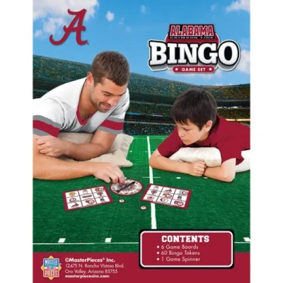MasterPieces Kids Games - NCAA Alabama Bingo Game image {3}