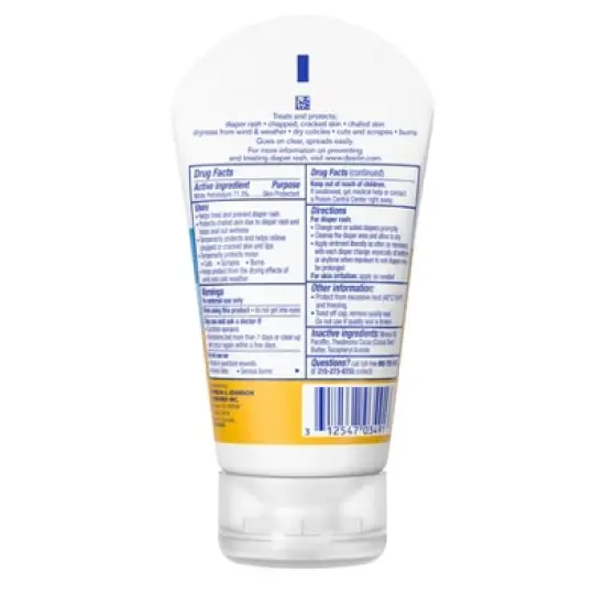 Desitin Multipurpose Baby Ointment with White Petrolatum for Dry Skin - 3.5oz image {6}